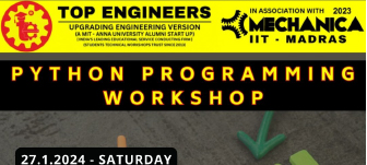 ULektz Events Python Programming Workshop 2024   Python Programming Workshop 2024, Top Engineers, Chennai, Tamil Nadu, 27th January 2024 